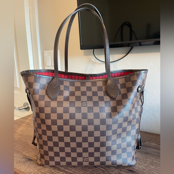 Louis Vuitton Handbags - Louis Vuitton Neverfull Damier Ebene MM
